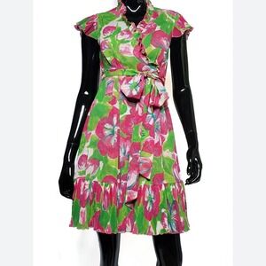Lily Pulitzer size 8 the Driscoll‎ 2 piece slip mini dress